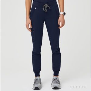 women's Navy Blue Zamora™ - Jogger Scrub Pants